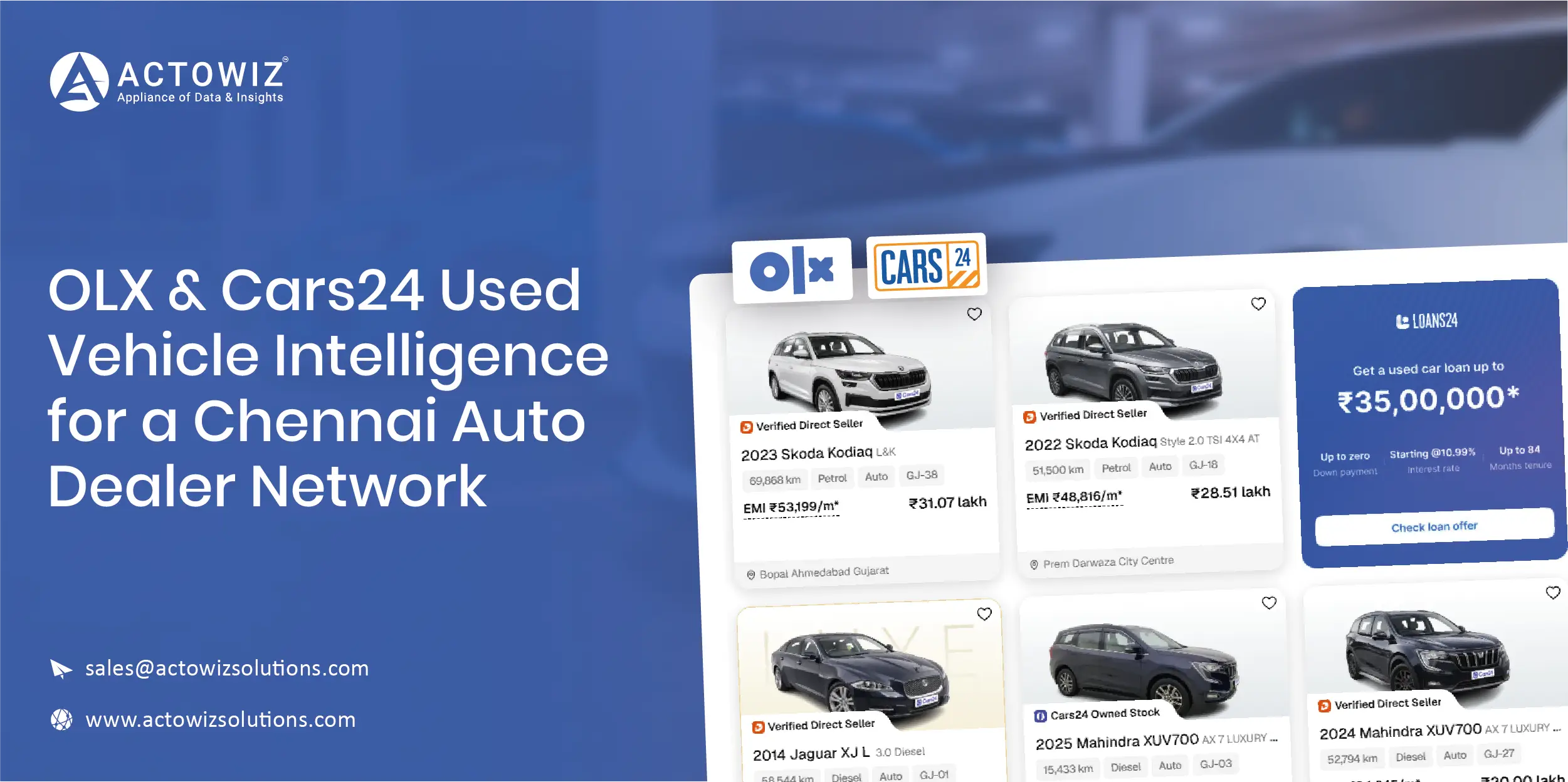 OLX & Cars24 Used Vehicle Intelligence Chennai